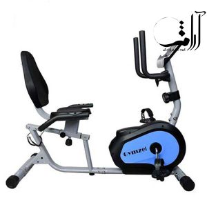 دوچرخه ثابت خانگی پشتی دار GYMZEL مدل K8330R1